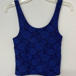 Royal blue top